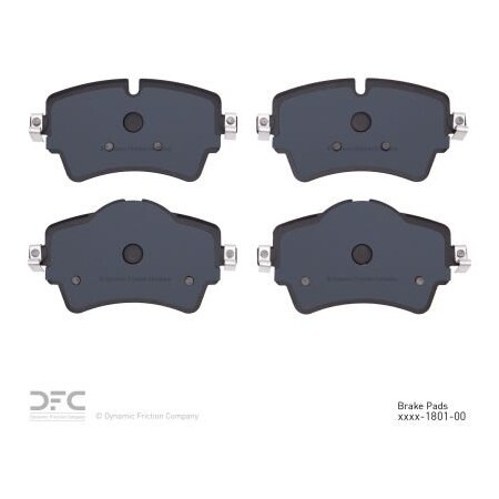 Dynamic Friction Co DFC 3000 Ceramic Brake Pads - Dynamic Friction Company 1310-1801-00 1310-1801-00